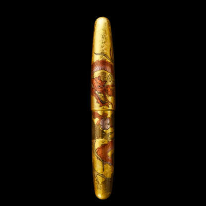 Wancher Dream Pen Rising Sun Maki-e - Dragon