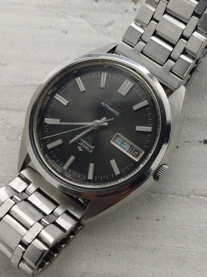 Seiko Lord Matic Special 5206-6020 – Calibre 5206, 23 rubis, Daini Seikosha – cadran anthracite – avril 1971 – récemment révisée