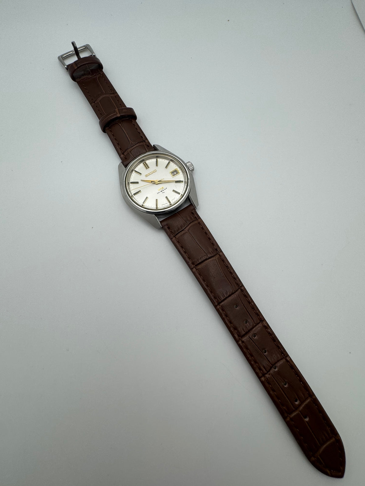 King Seiko Hi-Beat Ref. 4502-7000 – July 1969 – Daini Seikosha – with caseback medallion – serviced