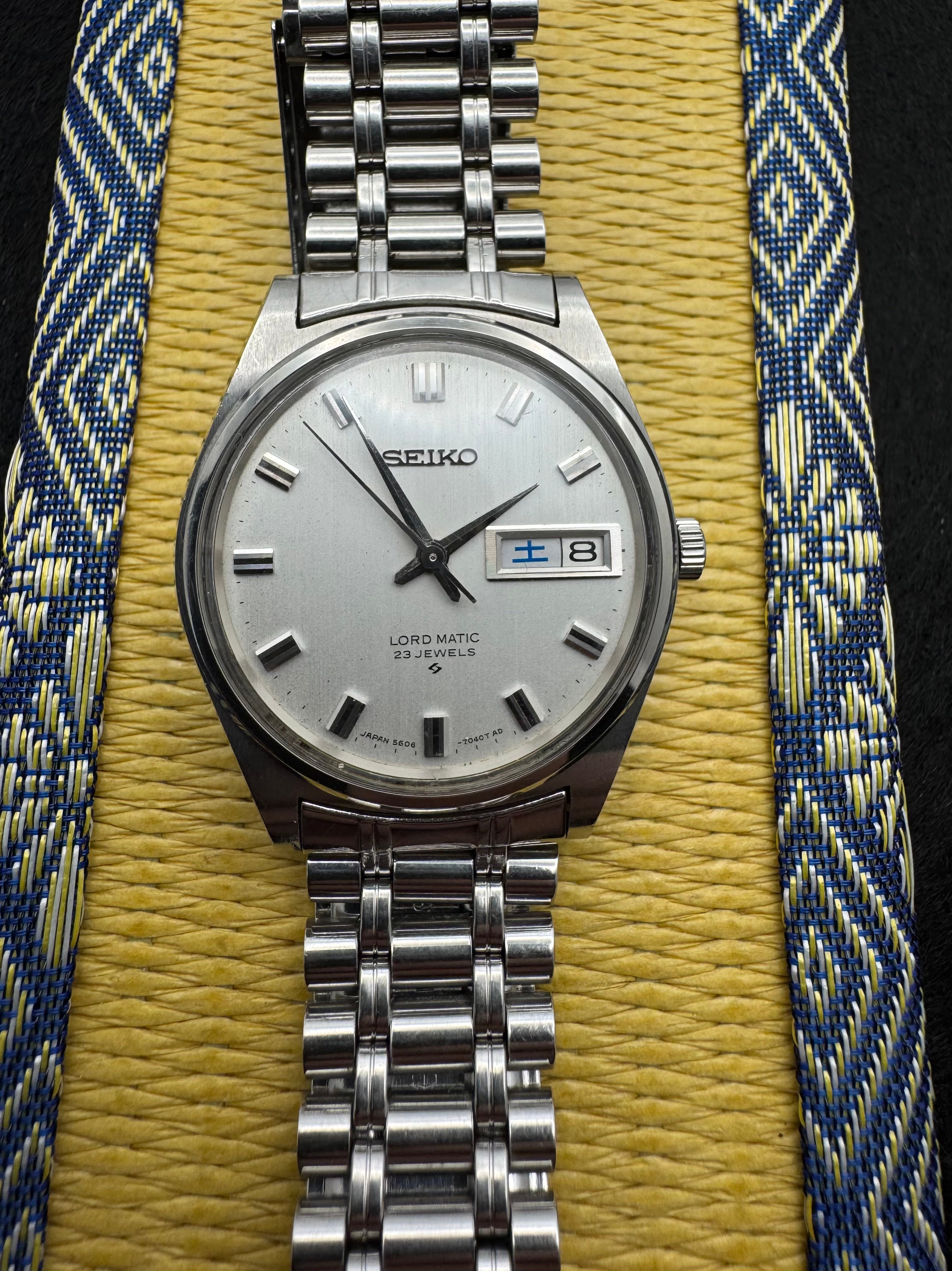 Seiko Lord Matic Ref. 5606-7040 – March 1968, Suwa Factory (Japan