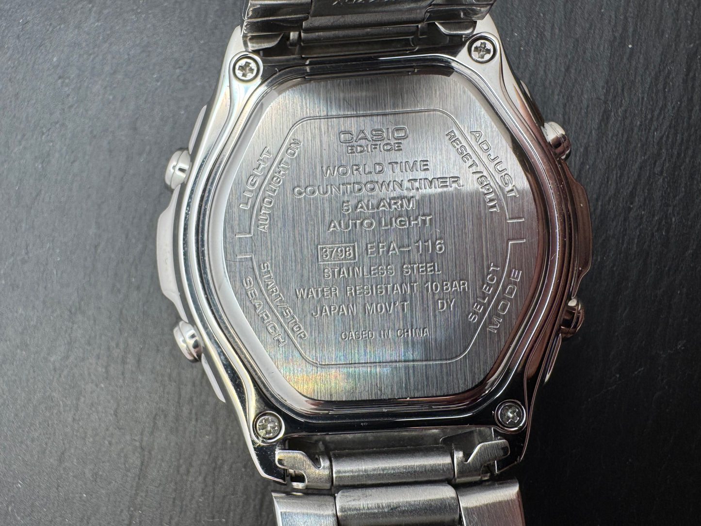 Casio Edifice EFA-116 – Analog-Digital World Time Chronograph der frühen Edifice-Generation (ca. 2005)