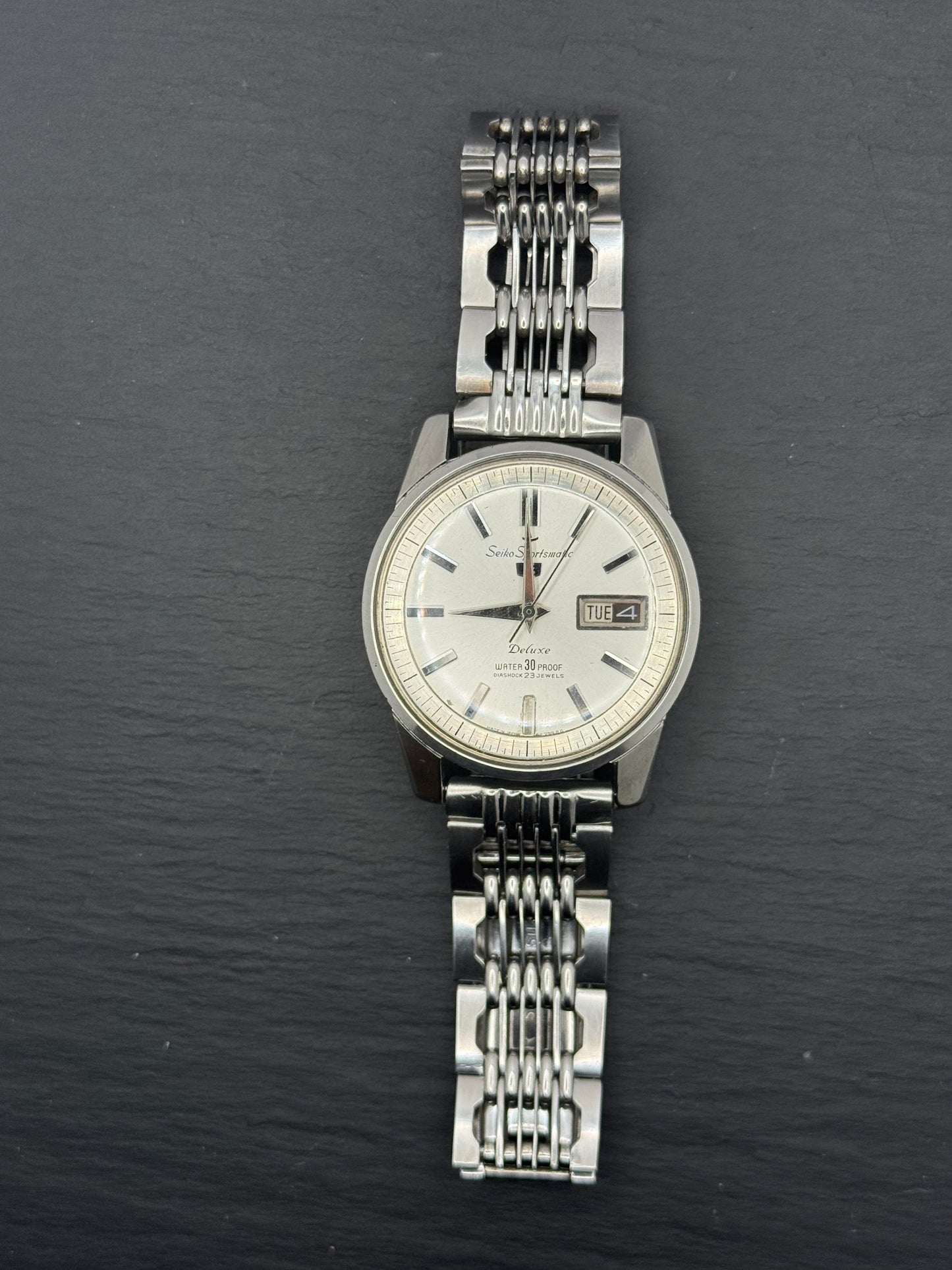 Seiko Sportsmatic 5 Deluxe – Kaliber 7606, Day-Date (März 1964)