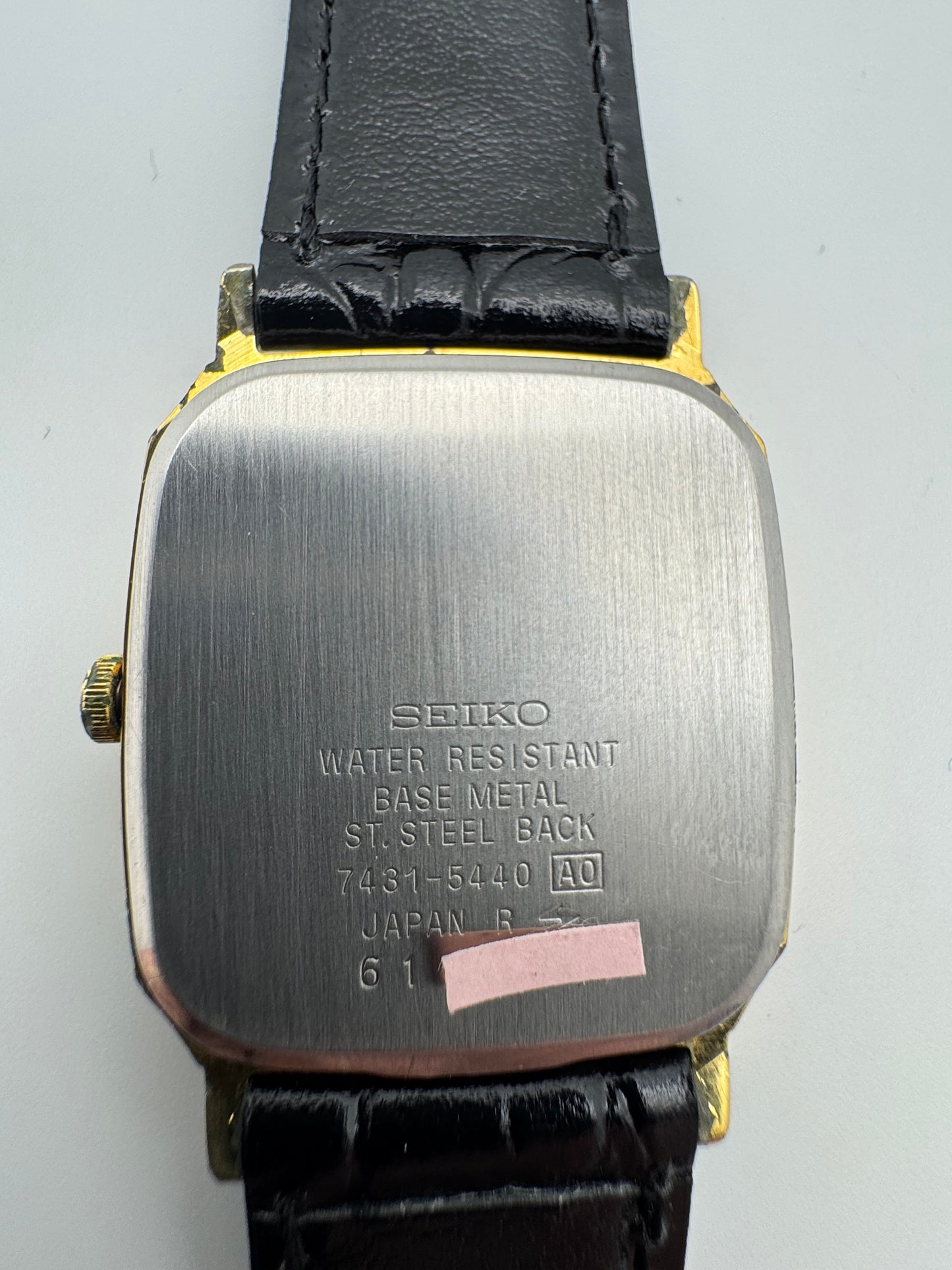 Seiko Quarz Dresswatch 7431-5440 (Januar 1986)