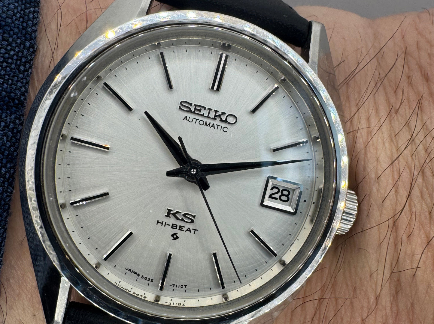 King Seiko 56KS Hi-Beat 5625-7111 – Feb. 1973 – unpoliert, Suwa, revidiert