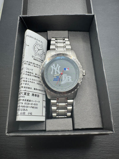Ricoh MLB Opening Series 2004 – New York Yankees vs. Tampa Bay Devil Rays – limitierte Japan-Eventuhr – NOS Full Set