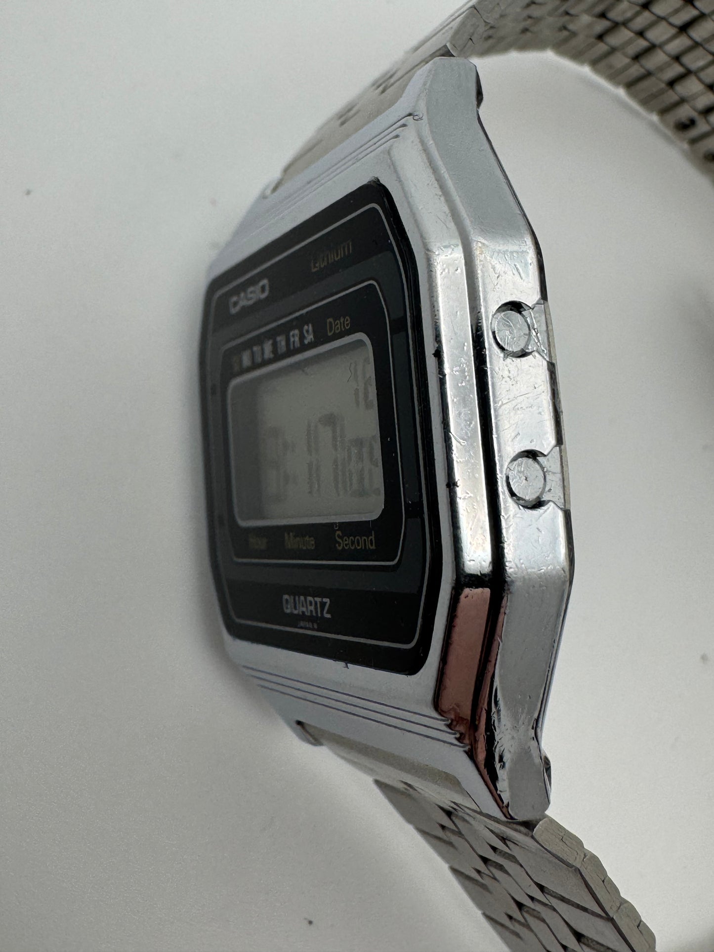 Casio Quarz Lithium – Digitaluhr der frühen 1980er-Jahre (Ref. 155B817)