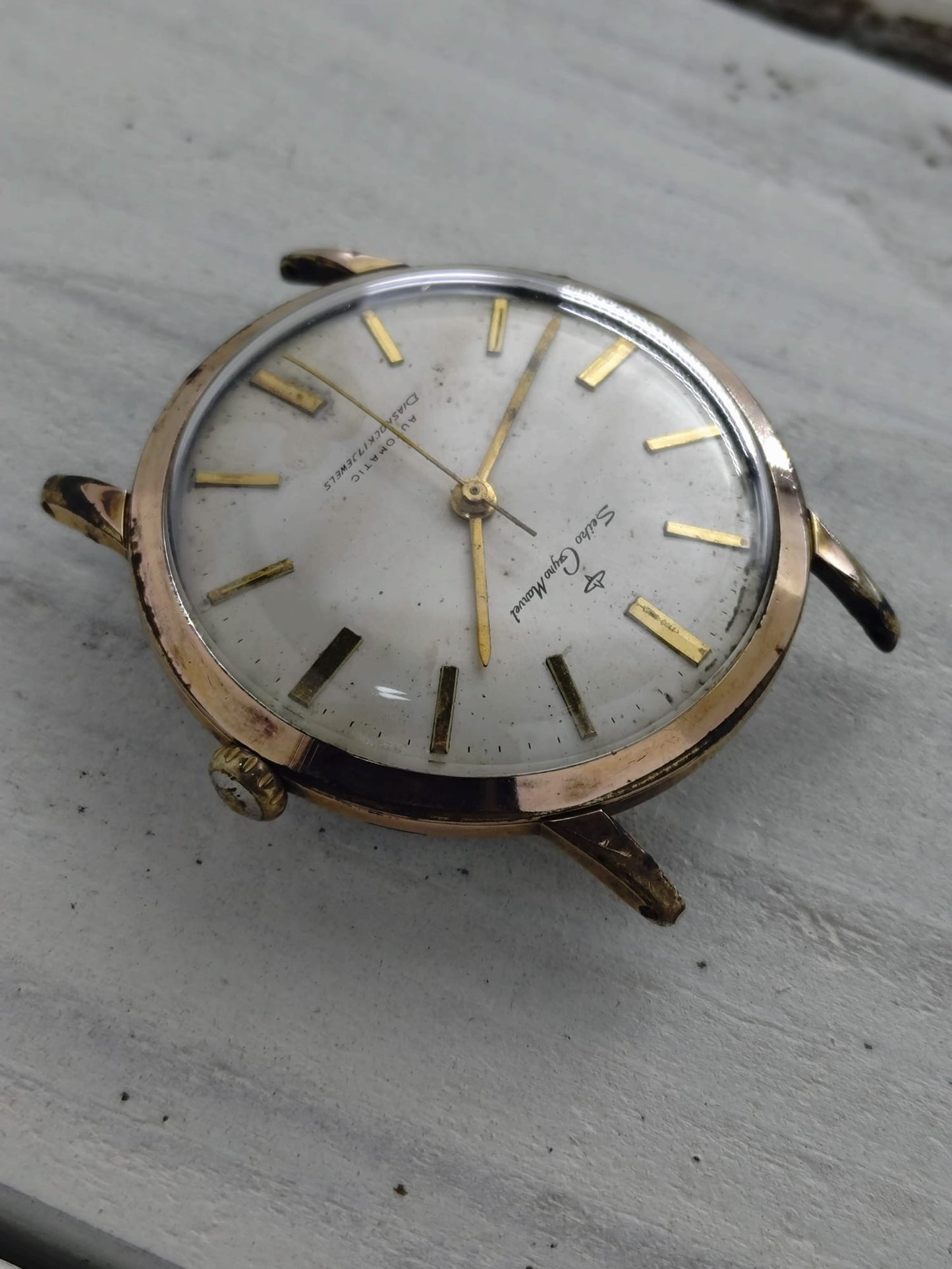 Seiko Gyro Marvel Kal. 290 – erste Seiko-Automatik (1959), Magic Lever, revidiert