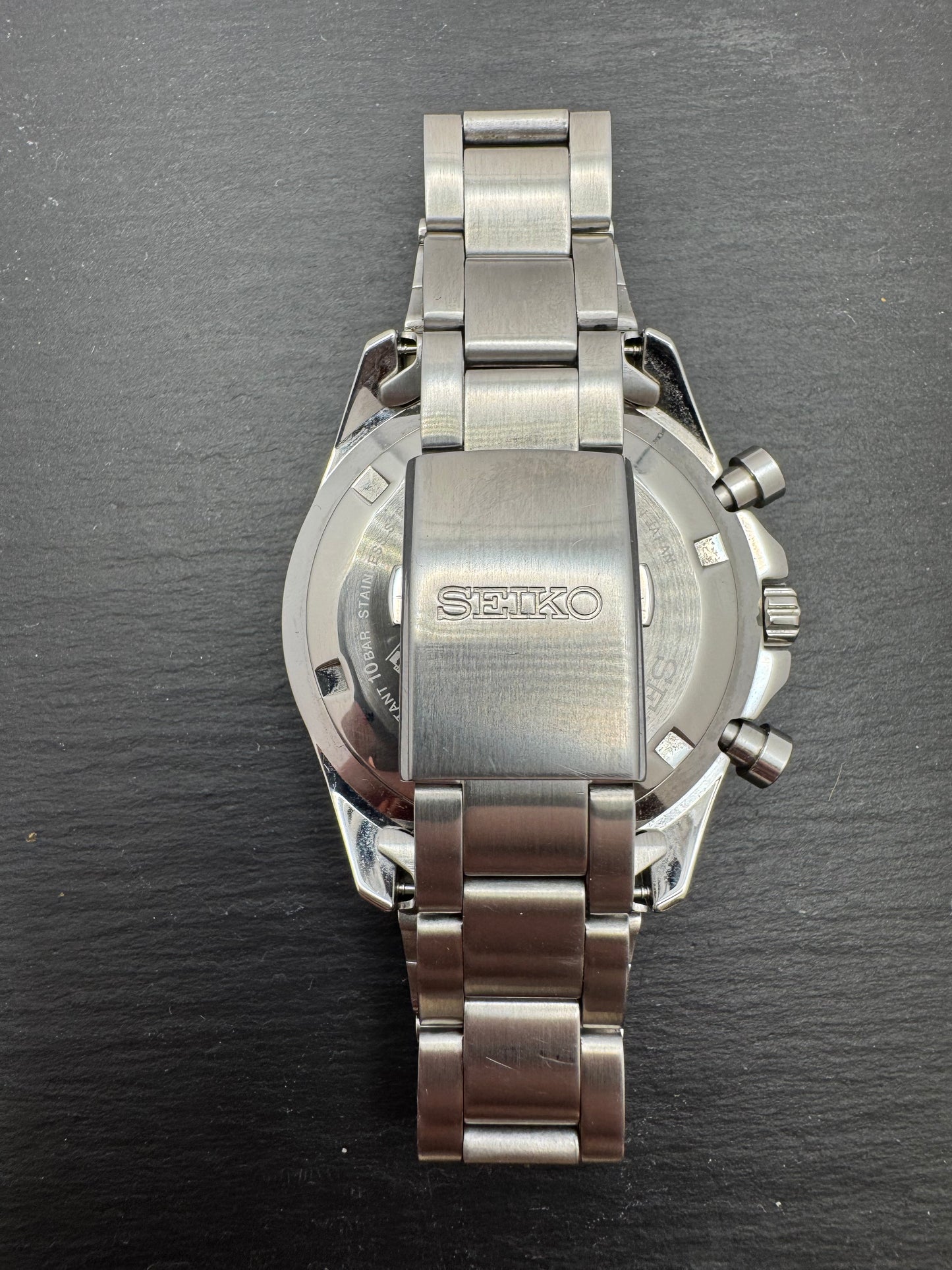 Seiko Chronograph “Dr. Yellow – Class 923 20th Anniversary Limited Edition” (Ref. 8T63-01E0 / No. 426/5000)