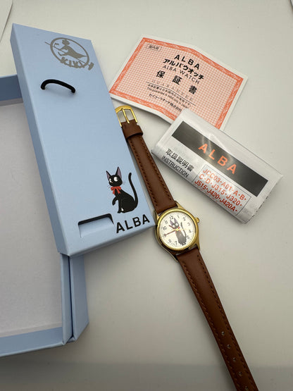 Seiko ALBA ACCK405 - Studio Ghibli "Kiki's Delivery Service", Jiji - unworn in original packaging with Japanese warranty card