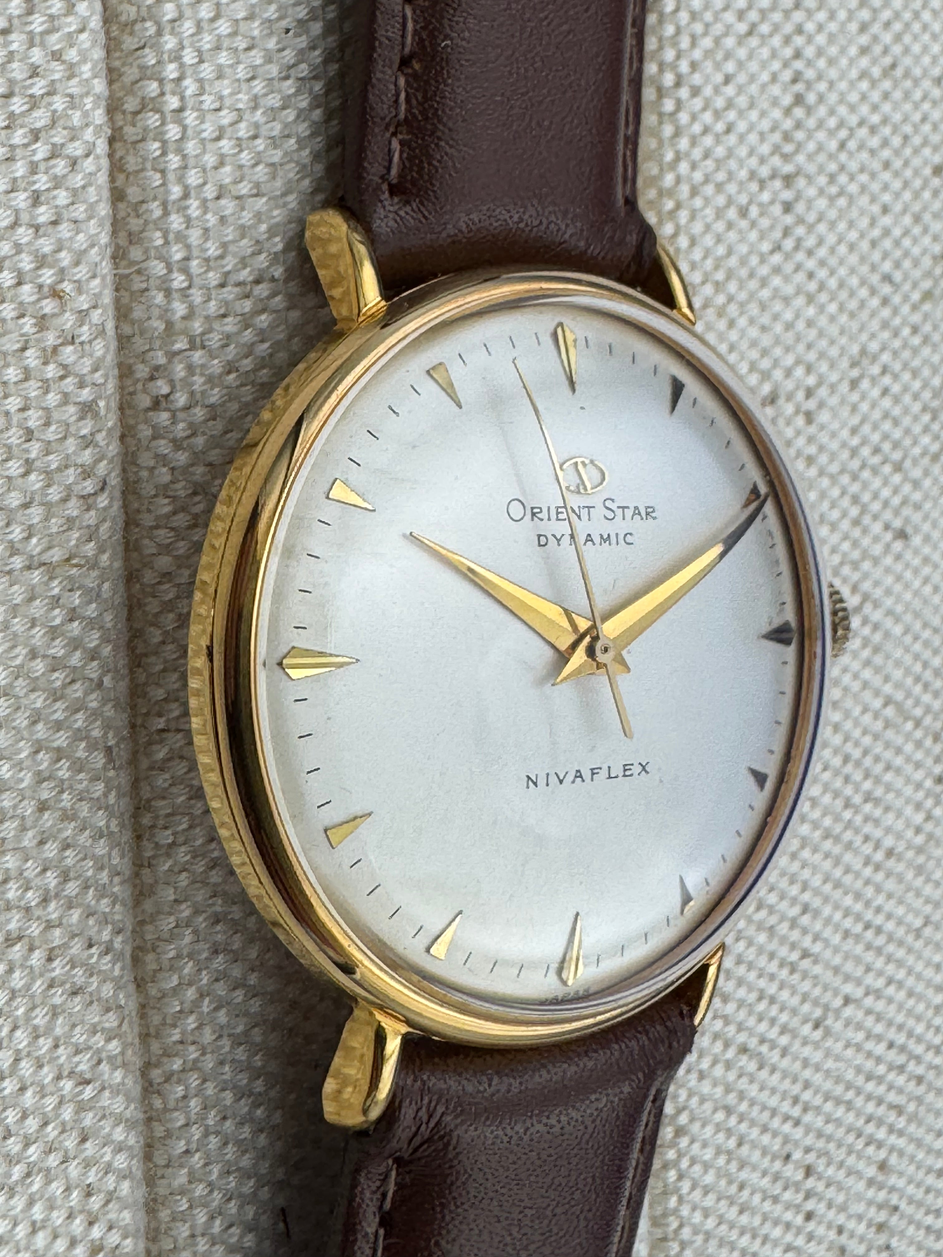 Orient Star Dynamic – Nivaflex (Vintage, Japan 1960s) – Japanese
