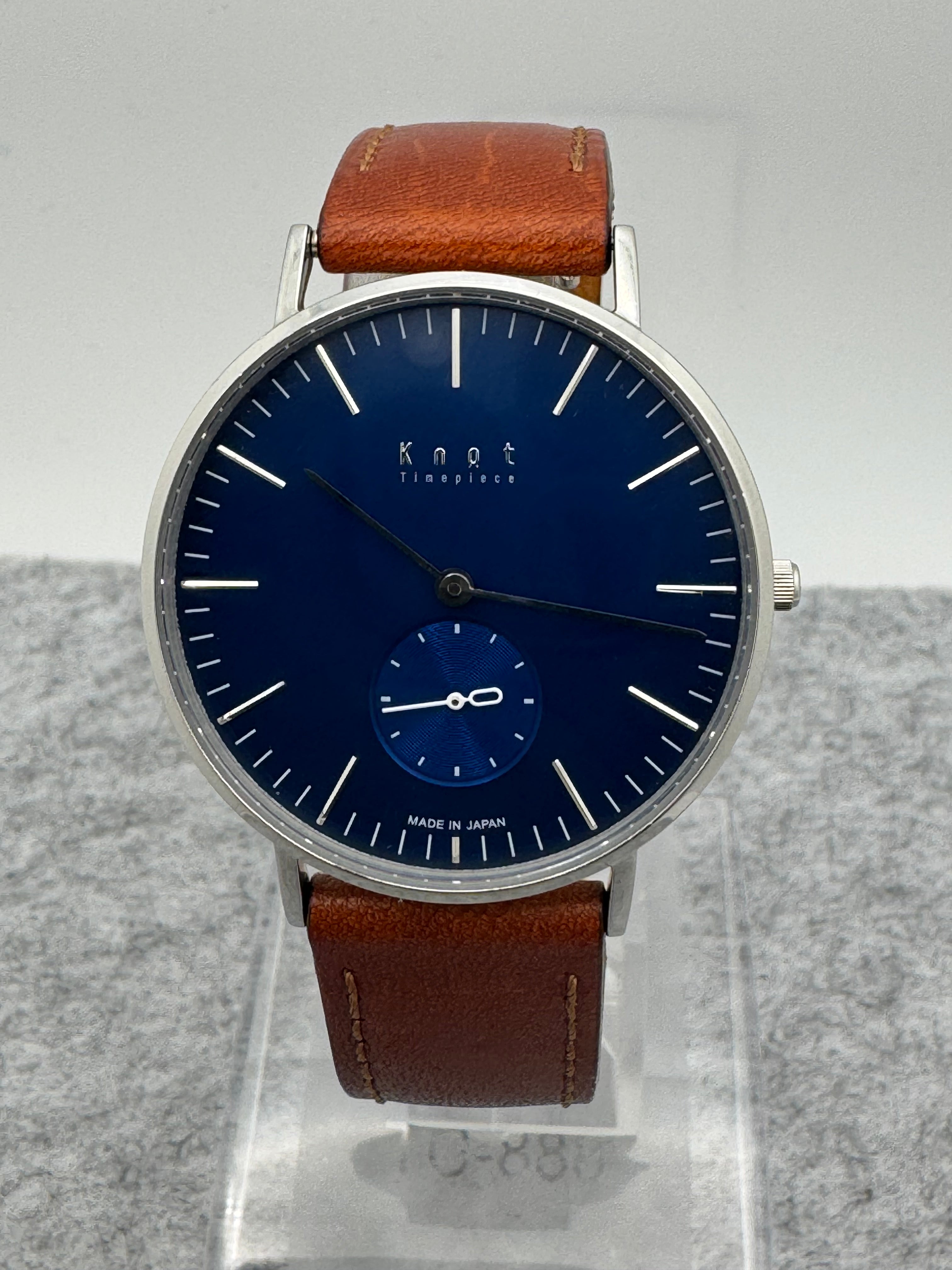 Knot Japan CS-36 – Deep Blue Dial (Made in Japan) – Japanese