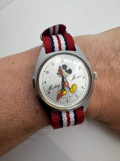 Seiko Tomony Mickey Mouse Ref. 5000-7000 – Handaufzug – 1970er Jahre