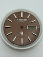 Citizen Quartz — Cadran 7100-711227-Y, marron (NOS)