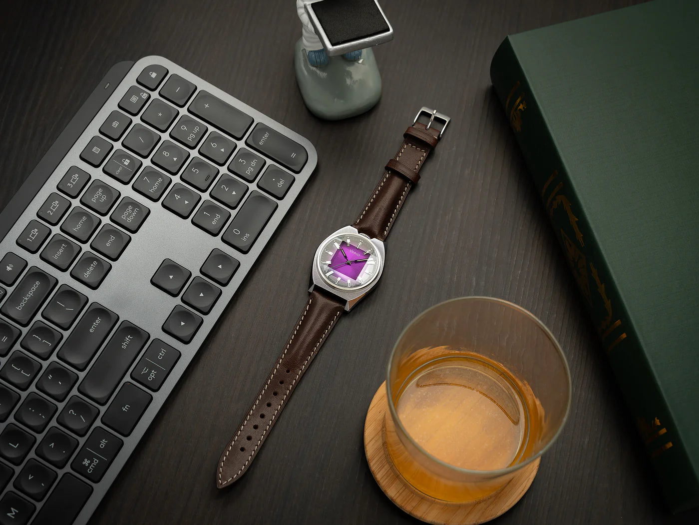 Vario Futurist Watch – Sunburst Purple Fume