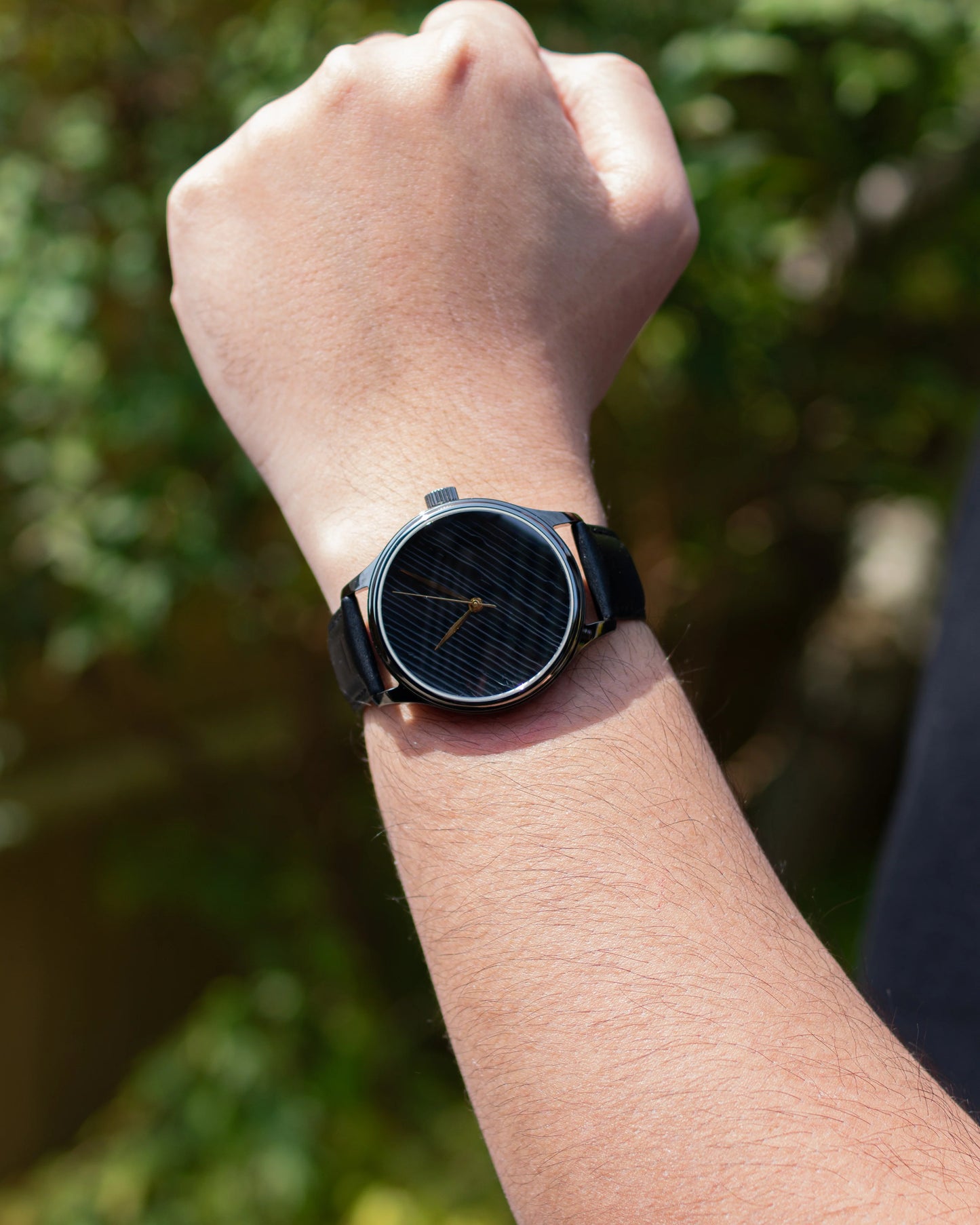 Wancher Dream Watch - Black Moon - KUSHIME TSUISHITSU NURI by Master Hirota