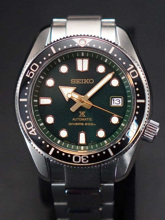Seiko Prospex SPB105J1 Dark Green Sunset – Zifferblatt frontal