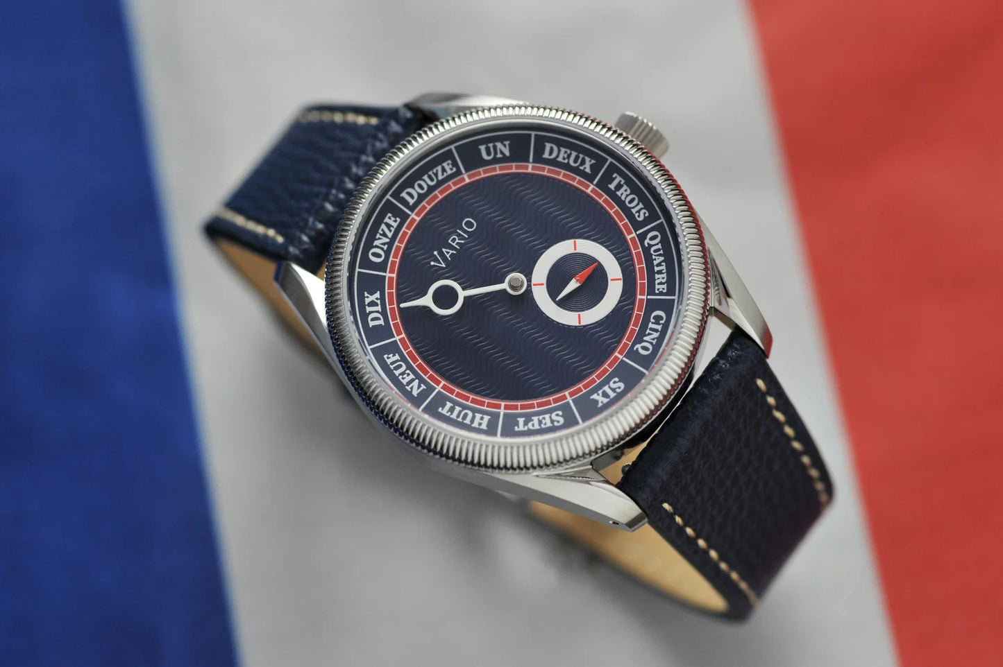 Vario NAVI Voyage France – Single Hand Watch – Limited Edition 100 Pieces