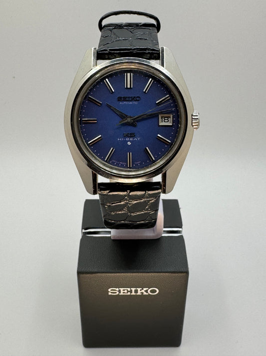 King Seiko 5625-7000 Hi-Beat – seltenes blaues Zifferblatt (Juni 1970), im Januar 2026 komplett revidiert