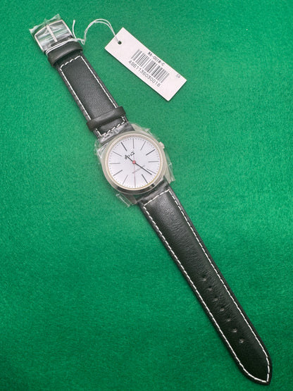 Wacocoro (和心) WA-001M-C – “Piano Leather” Quartz, Japan-Made JDM