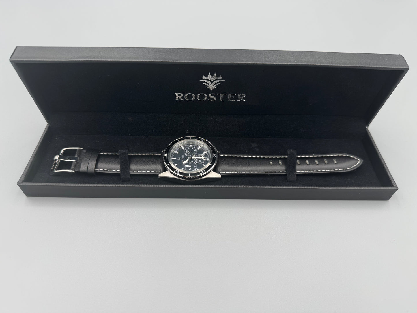 Rooster RS-1013 Chronograph Full Set NOS / verklebt / JDM Limited Edition 042/500