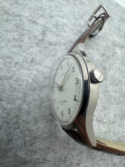 Citizen Homer Second Setting – 21 Jewels – JNR Railway Watch – Shōwa 44 / 1969 – originale Eisenbahner-Dienstuhr - frisch revidiert