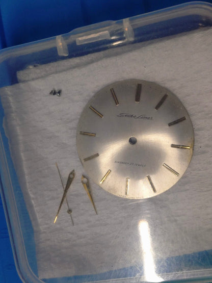 Seiko Liner « Diashock 23 Jewels » – Réf. 15010E – Calibre 3140, remontage manuel – Boîtier en plaqué or, début des années 1960 – fraîchement révisée