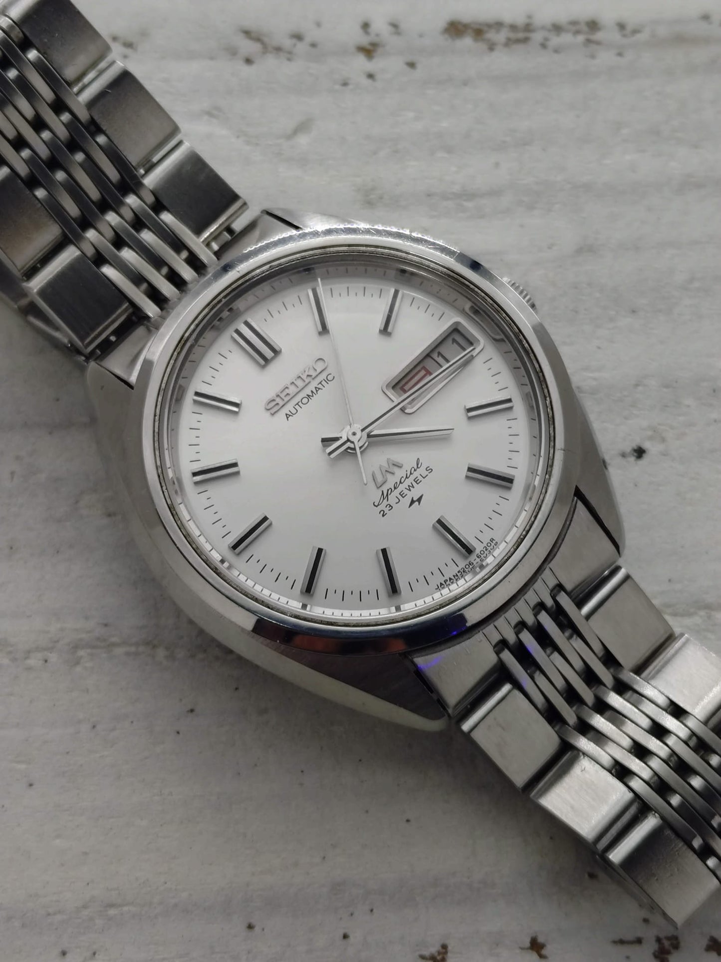Seiko LM Special 5206-6020 – Jan. 1971 – Daini Hi-Beat, Originalband, revidiert