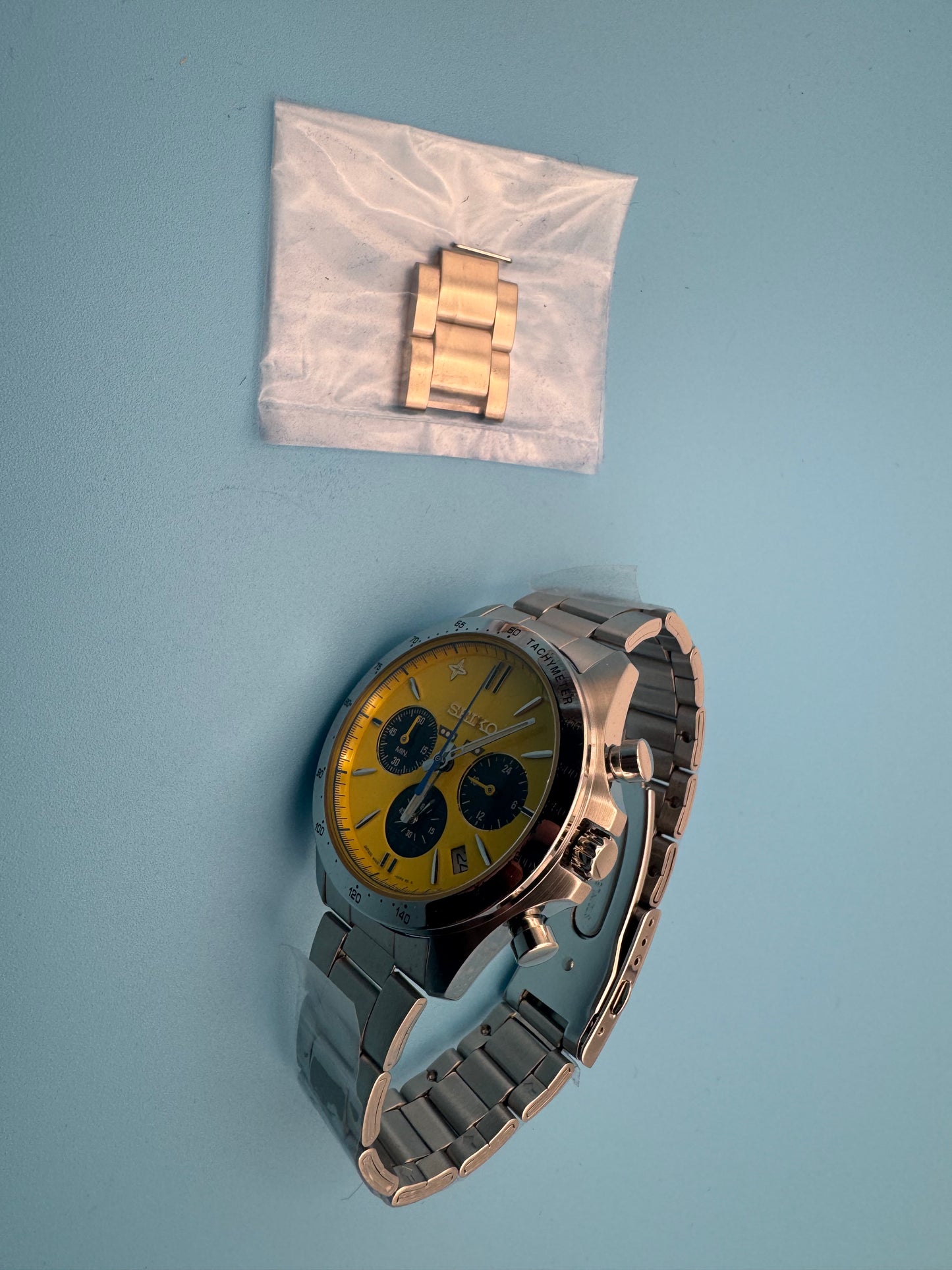 Seiko Chronograph „Dr. Yellow – Class 923 20th Anniversary Limited Edition“ (Ref. 8T63-01E0 / Nr. 426/5000)