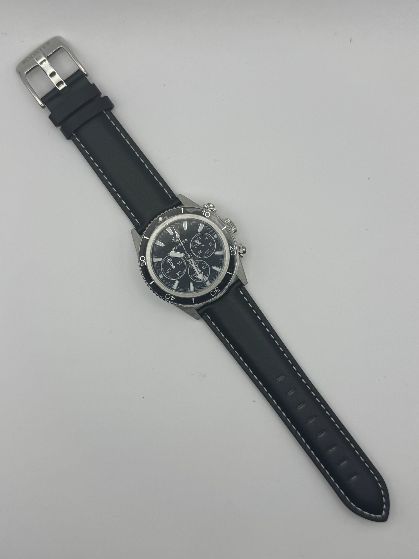 Rooster RS-1013 Chronograph Full Set NOS / verklebt / JDM Limited Edition 042/500