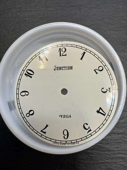 Citizen Original Dial 4A30-411380 "VEGA / Junction" (round, cream/railroad) – NOS