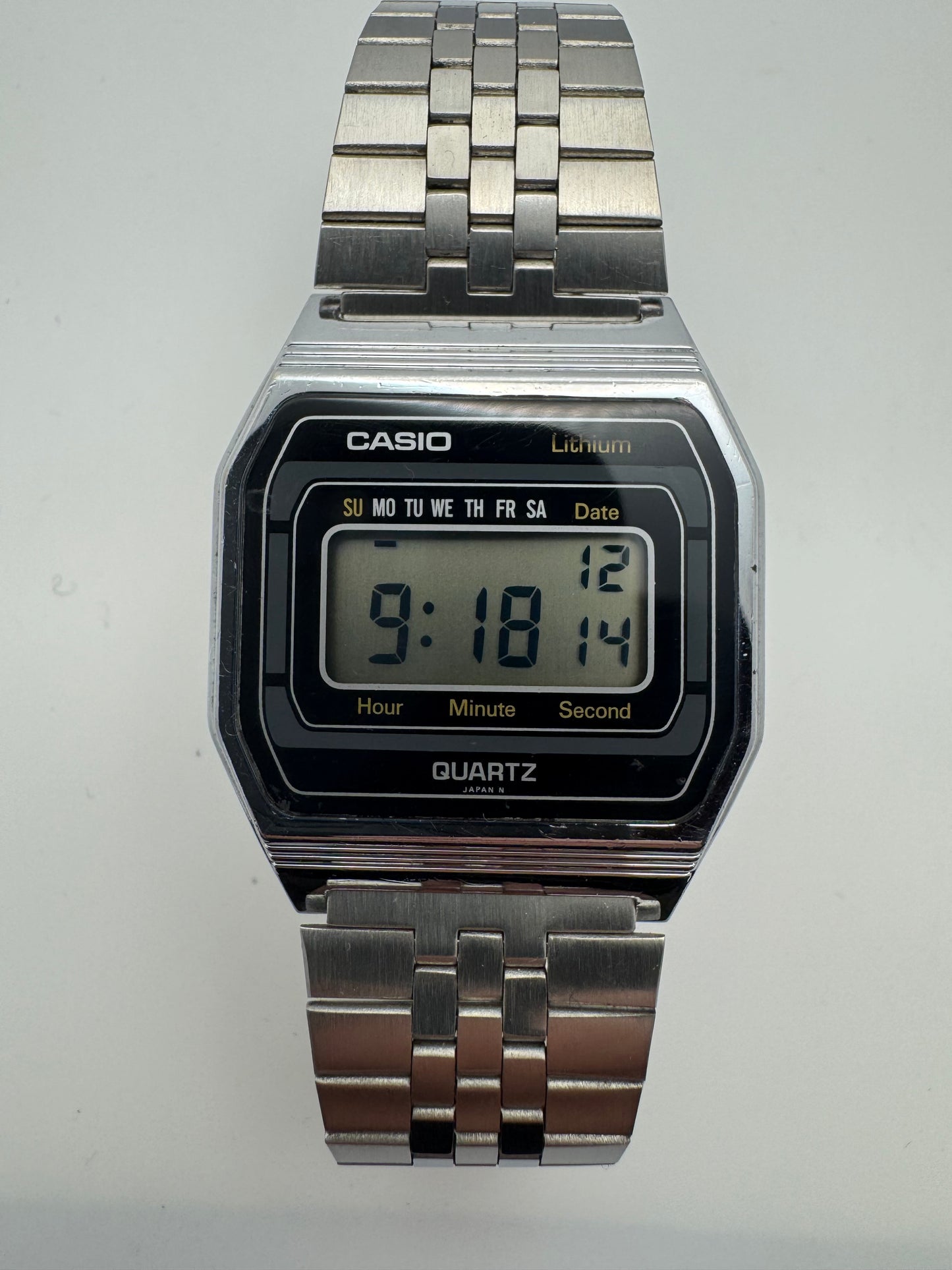 Casio Quarz Lithium – Digitaluhr der frühen 1980er-Jahre (Ref. 155B817)