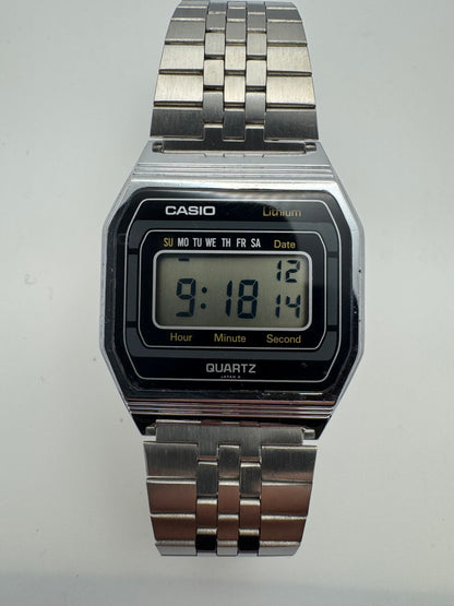 Casio Quarz Lithium – Digitaluhr der frühen 1980er-Jahre (Ref. 155B817)
