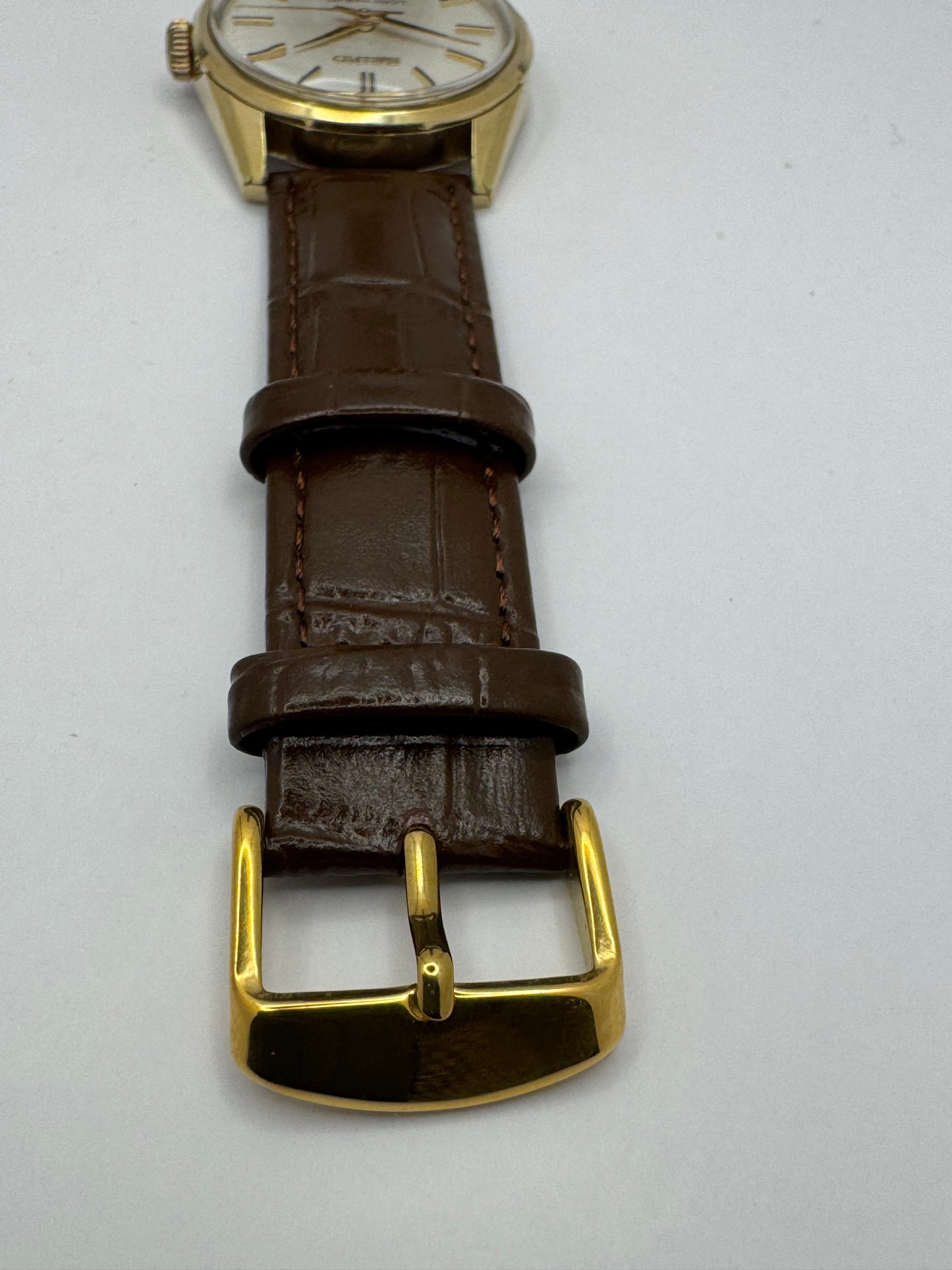 Seiko Lord Marvel 36000 – 5740-8000 – Nov. 1970 – Hi-Beat, vergoldet, revidiert