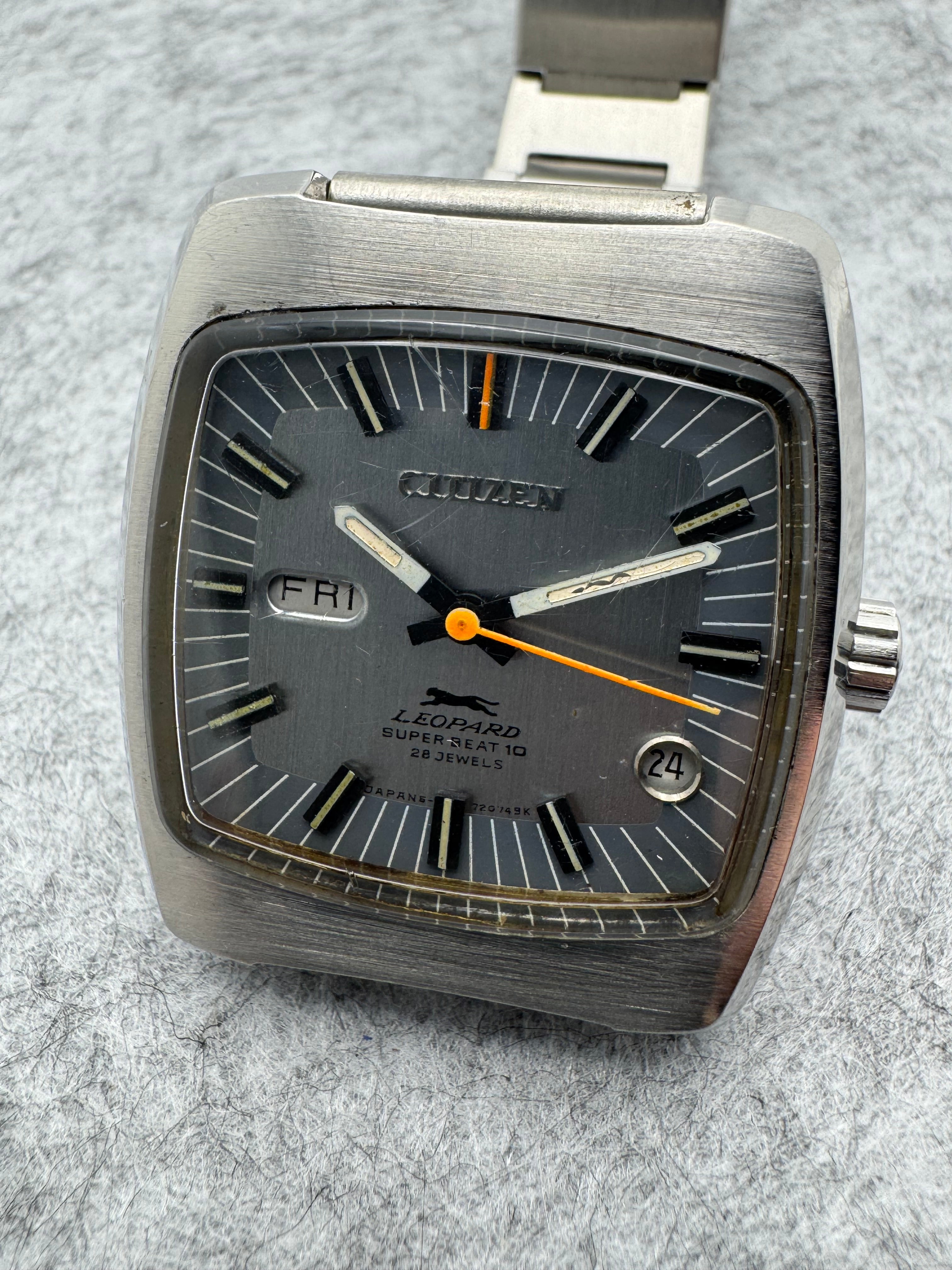 Citizen Leopard Super Beat 10 – Ref. 4-720369Y (March 1970