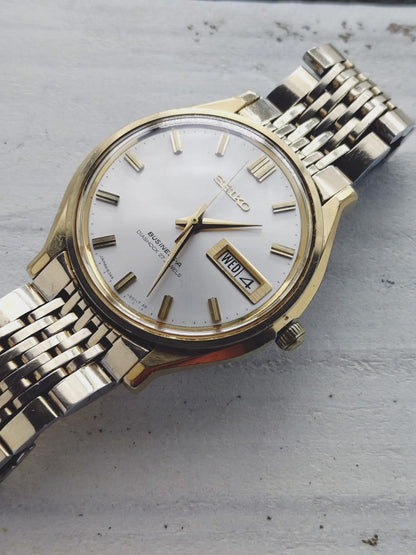 Seiko Business-A 8346-8000 – February 1971 – Diashock 27 Jewels, Day/Date – Original Bracelet – Serviced 2026