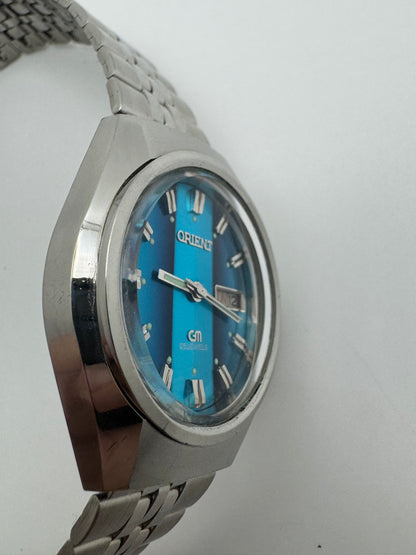 Orient GM Automatic 25 Jewels - Turquoise Dial - 1970s