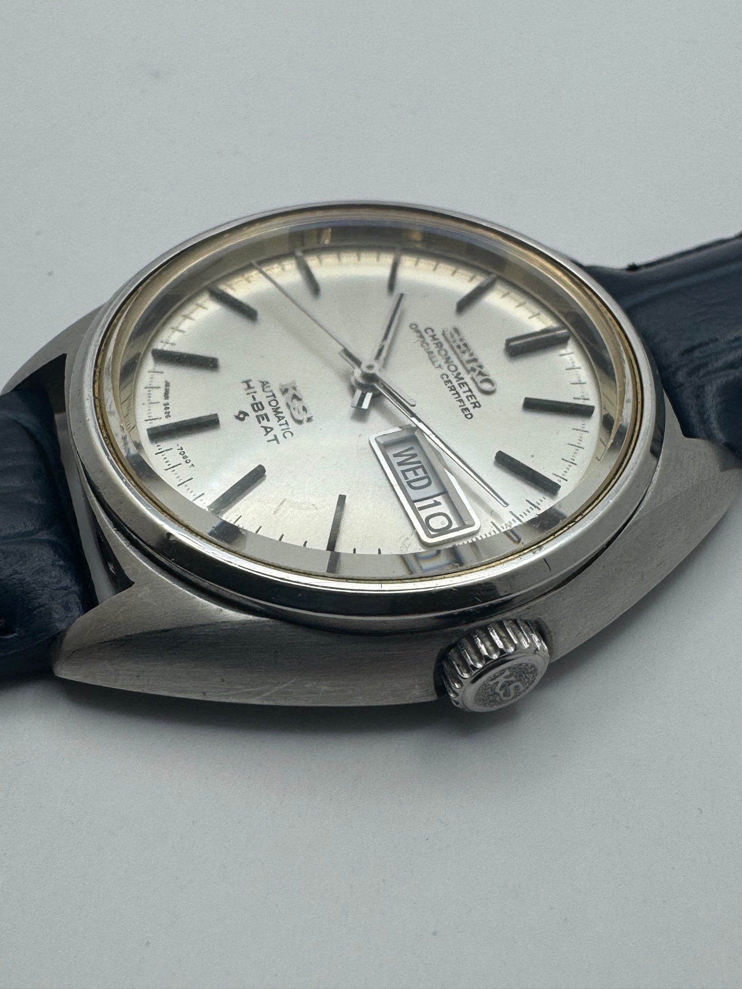 Vintage King Seiko Chronometer Officially Certified Hi-Beat Ref. 5626-7060 (Juni 1970) – „56KS" Suwa-Manufaktur, JCA-zertifiziert