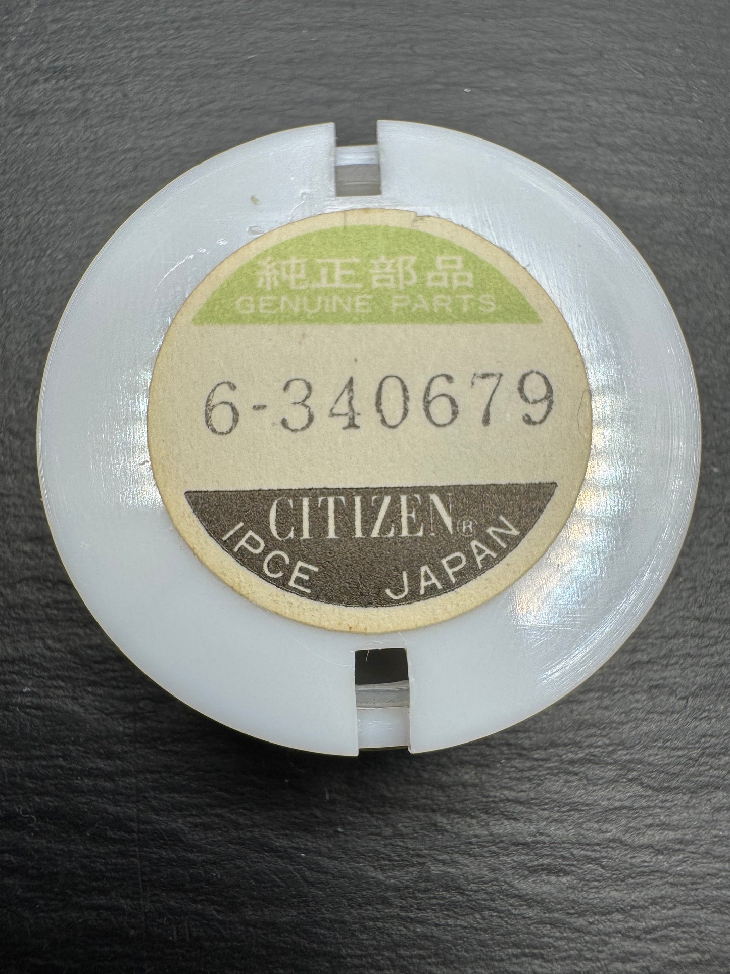 Citizen Original Zifferblatt 3480-340679 „Club La Mer" (kleine Sekunde, applizierte Indizes) – NOS