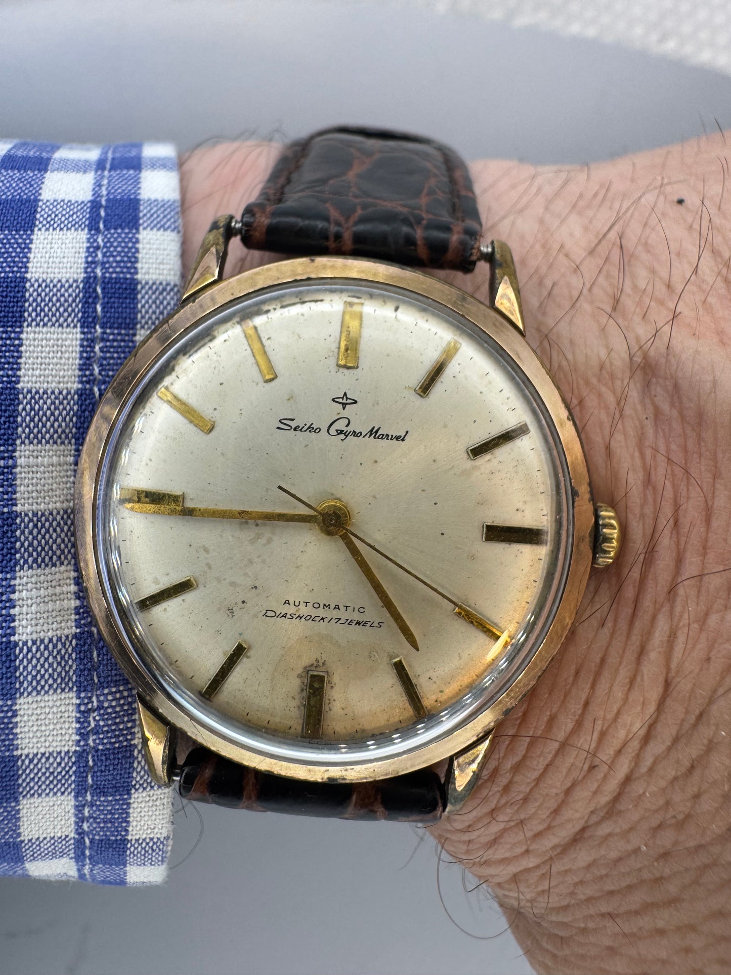 Seiko Gyro Marvel Kal. 290 – erste Seiko-Automatik (1959), Magic Lever, revidiert