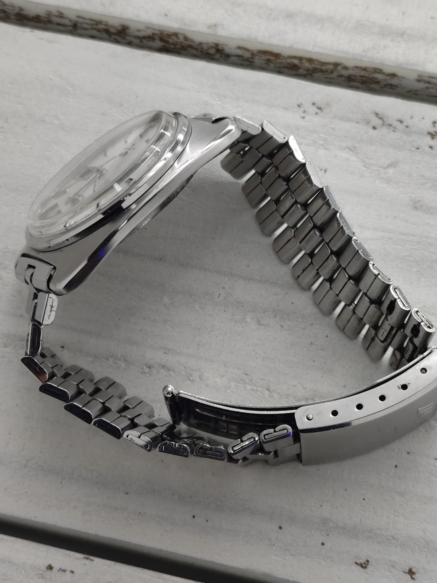 Seiko Lord Matic 5606-7130 – Dez. 1969 – Day-Date, Original-Stahlband, revidiert