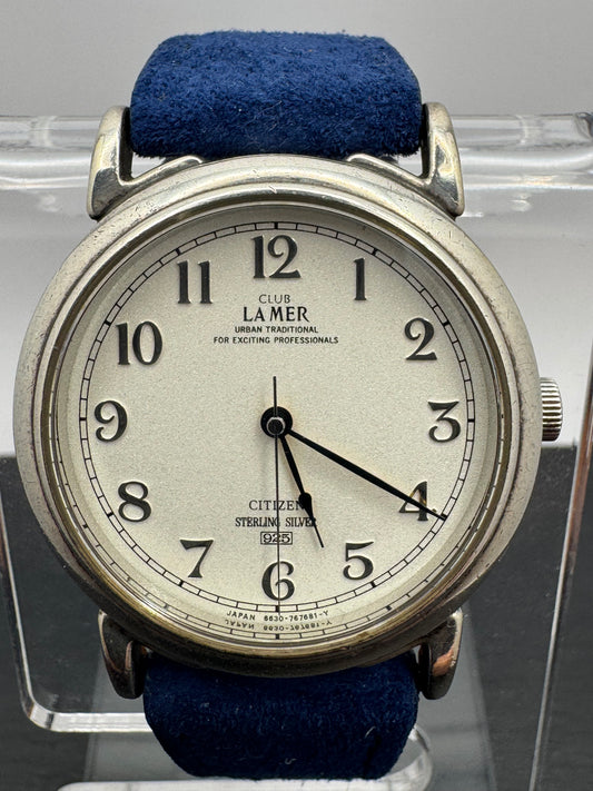 Citizen Club La Mer "Noli Metuere" – Ref. 6630-664400 – 925 Sterling Silver Case – Manual Wind – December 1992 – Freshly Serviced