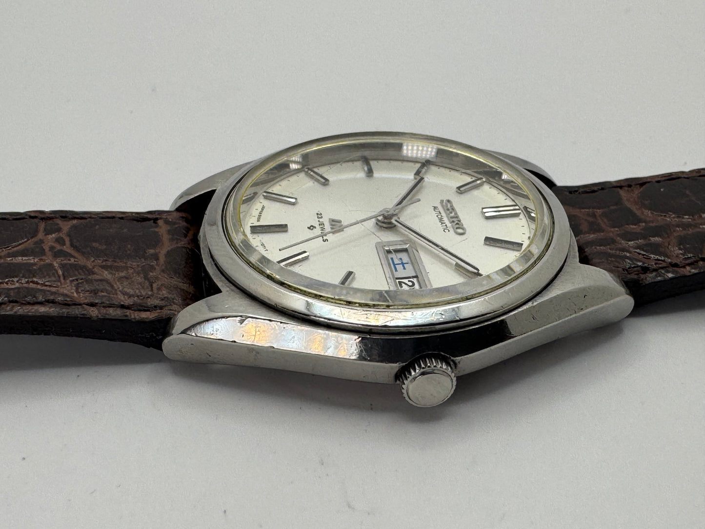 Seiko Lord Matic (LM) Automatic 23 Jewels – April 1972 – klassischer 5606 mit Kanji/Englisch Day-Date