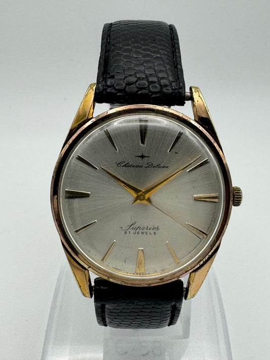 Rarität: Takano Château Deluxe “Superior” – 21 Jewels (ca. 1961–1962)