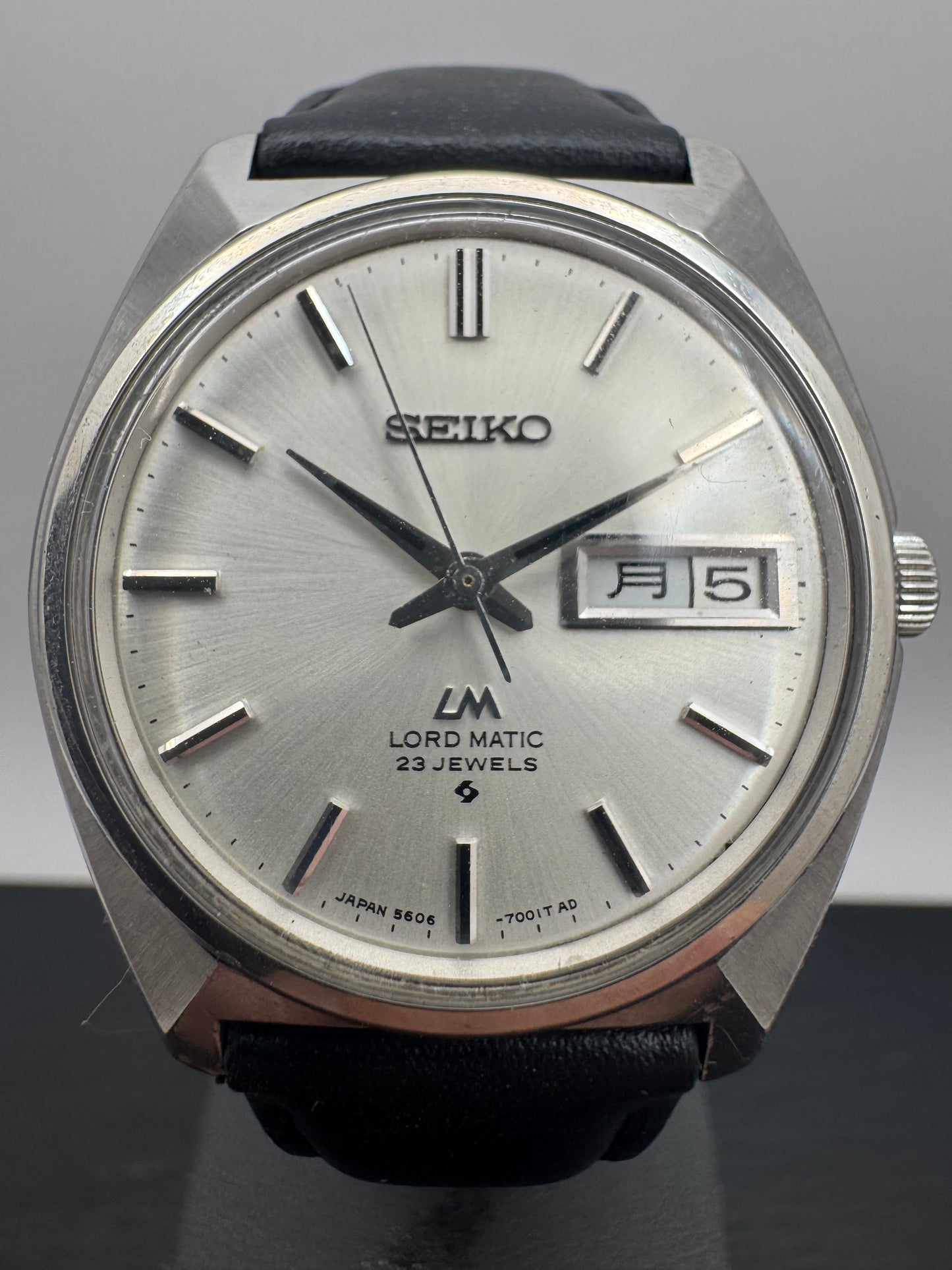 Seiko Lord Matic LM Day-Date - Ref. 5606-7000 (September 1969) – Hi-Beat „56KS"-Architektur – unpoliert, frisch revidiert
