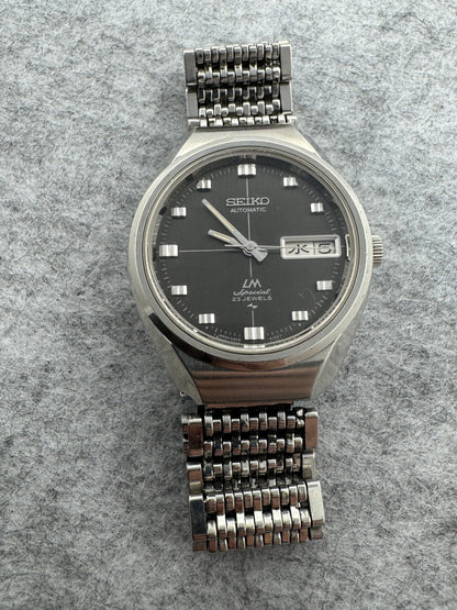 Seiko Lord Matic Special 5206-6120 – Hi-Beat – Février 1973 – cadran noir – fraîchement révisée