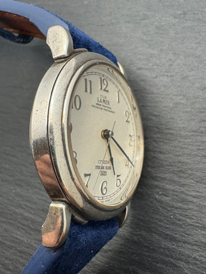 Citizen Club La Mer "Noli Metuere" – Ref. 6630-664400 – 925 Sterling Silver Case – Manual Wind – December 1992 – Freshly Serviced
