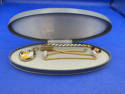 Japanische Gedenk-Taschenuhr – Kaiserliches 60-jähriges Thronjubiläum (昭和六十一年 / 1986)