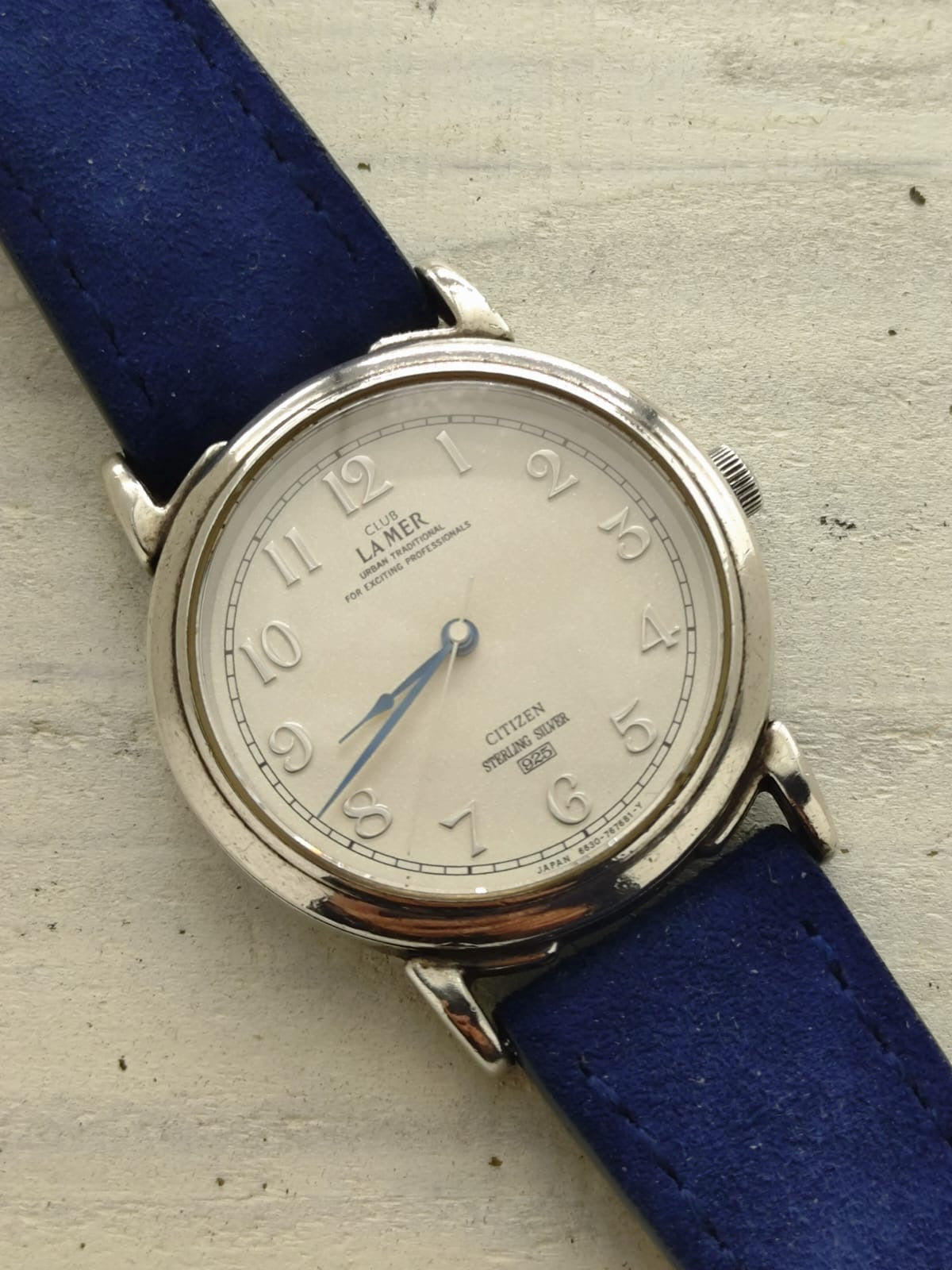 Citizen Club La Mer "Noli Metuere" – Ref. 6630-664400 – 925 Sterling Silver Case – Manual Wind – December 1992 – Freshly Serviced