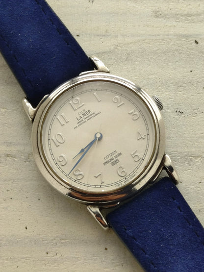 Citizen Club La Mer "Noli Metuere" – Ref. 6630-664400 – 925 Sterling Silver Case – Manual Wind – December 1992 – Freshly Serviced
