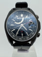 Orient Star Automatic GMT – black ion-plated, power reserve and second time zone – exhibition case back